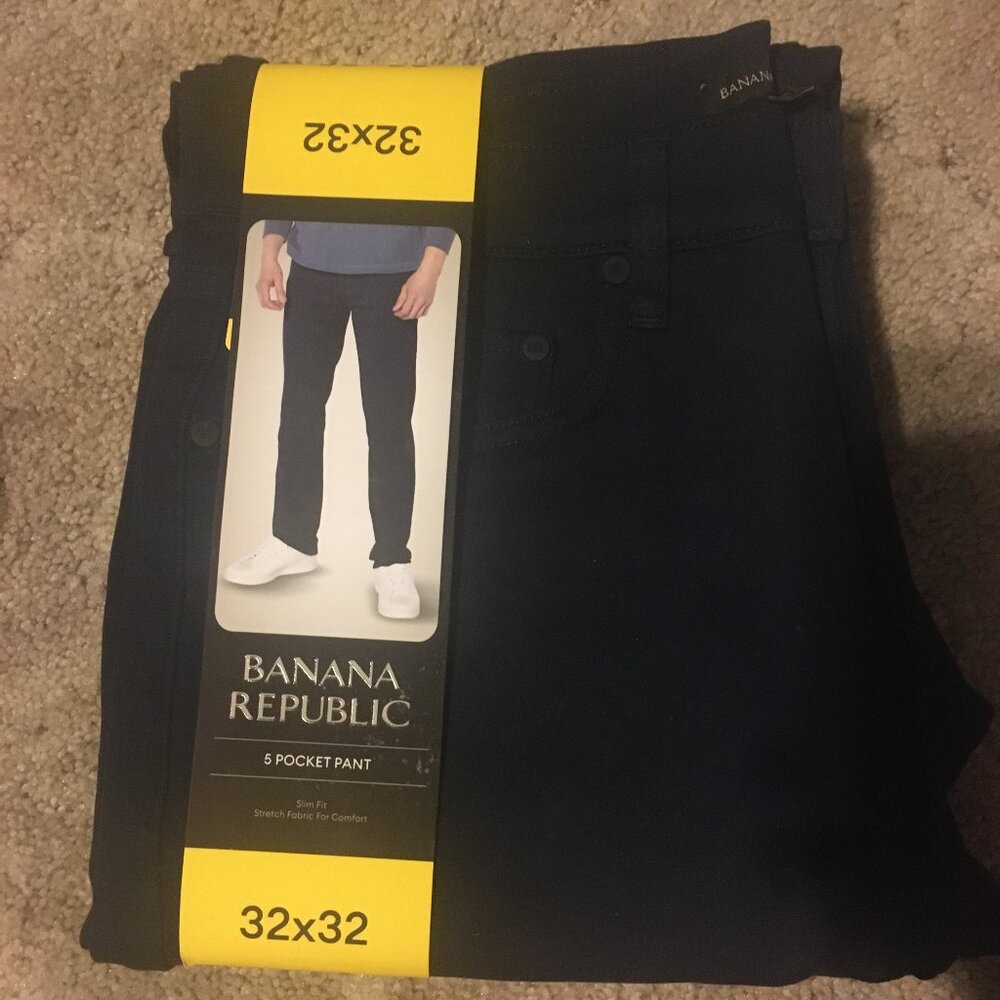 Banana Republic Men's Pants w/ Five Pockets Size 32 X 32 NWT